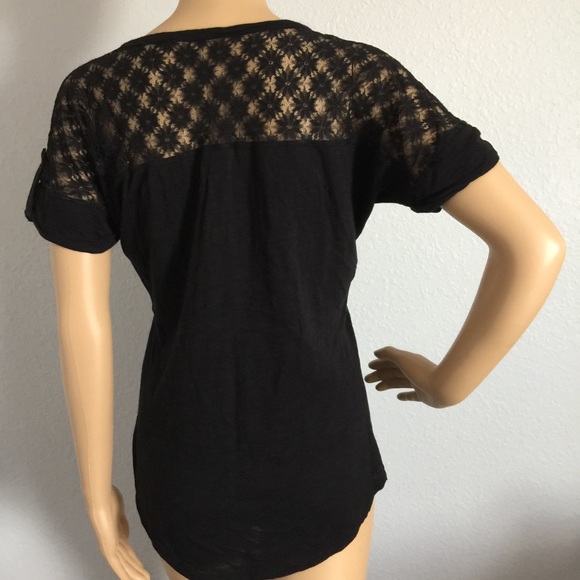 Express Lace Trim Blouse - Picture 6 of 8
